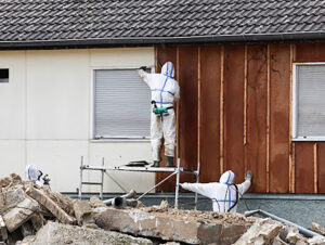 asbestos plaster walls