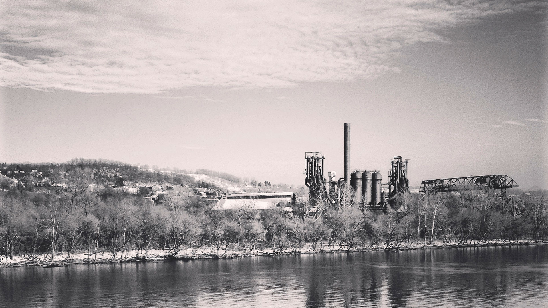 old steel mill