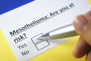 Mesothelioma: Are you at risk? Yes