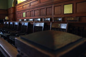 jury box testimony