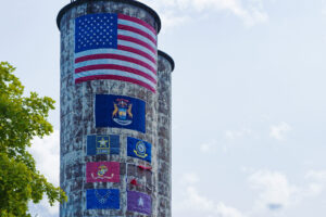 military asbestos michigan